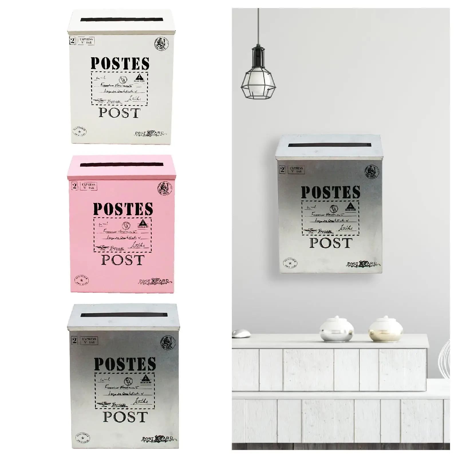 Porte-journal mural vintage