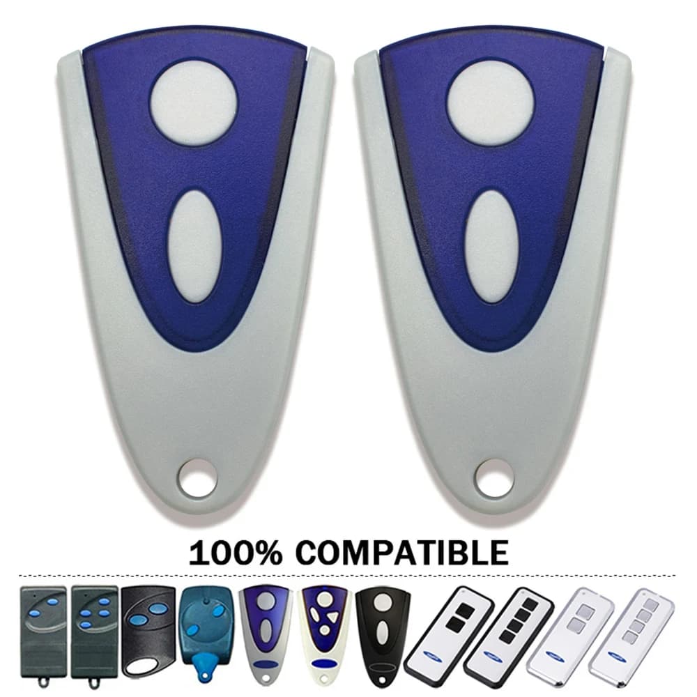 2 pièces NOVOFERM NOVOTRON 502 MAX43-2 504 MAX43-4 512 522 524 Porte de Garage Télécommande 433MHz Rolling Code Keyfob Transmitter