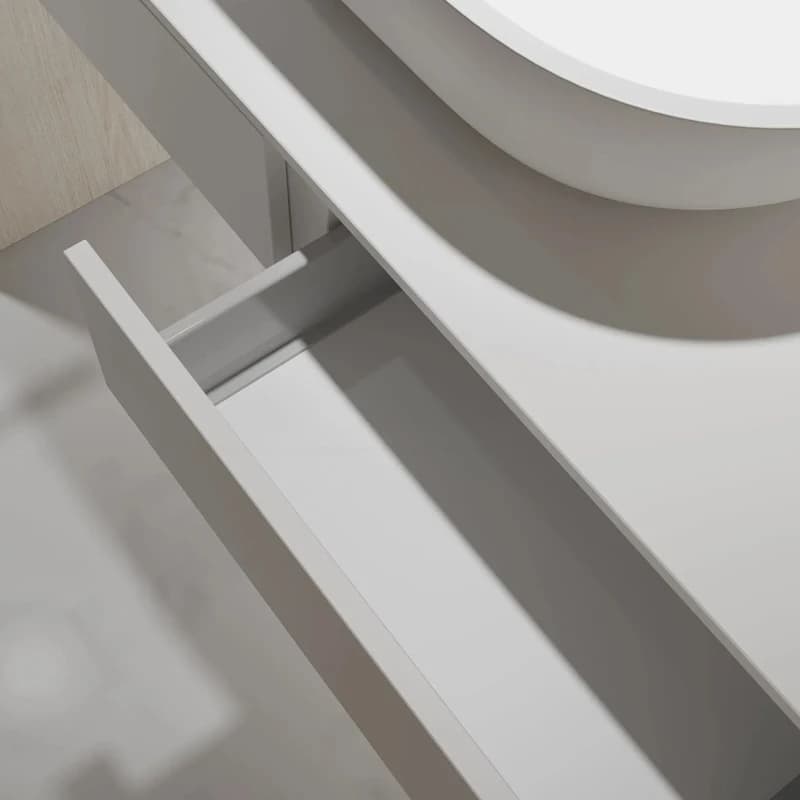 Armoire de salle de bains moderne, lavabo de comptoir de Style minimaliste, armoire de salle de bains pour prix de gros d'usine