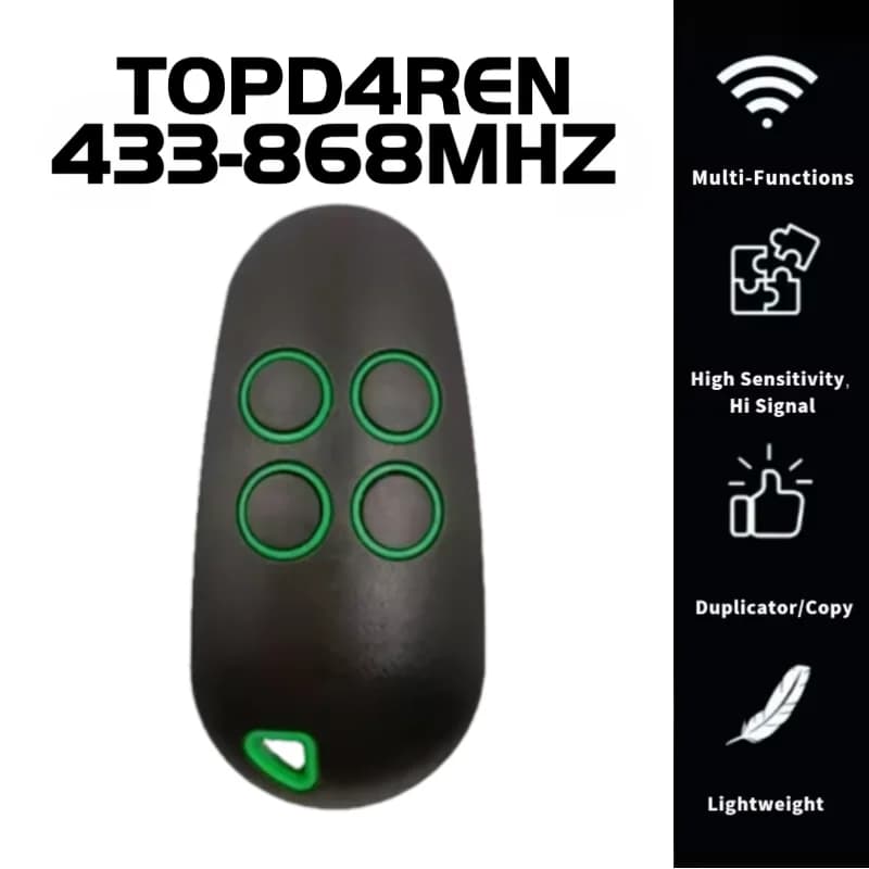 Télécommande de garage Came Topd4Ren 806Ts-0290 D2Ren