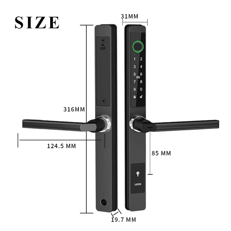 Serrure de porte extérieure TTLock étanche