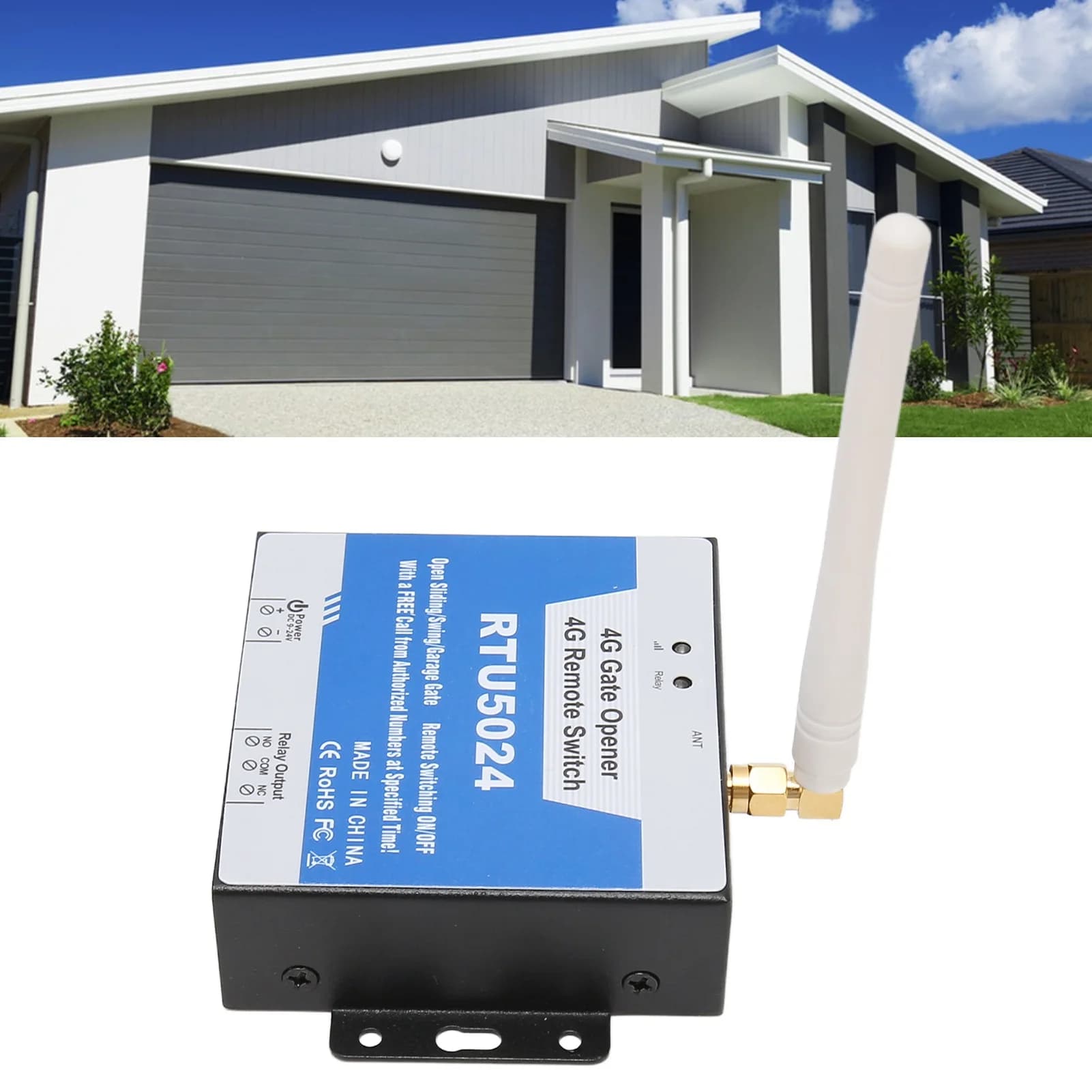 Ouvre-porte RTU5024 4G SMS alarme intelligente reconnaissance d'identification