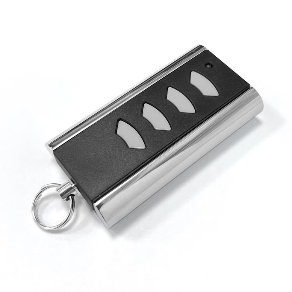 Télécommande pour porte de garage en métal