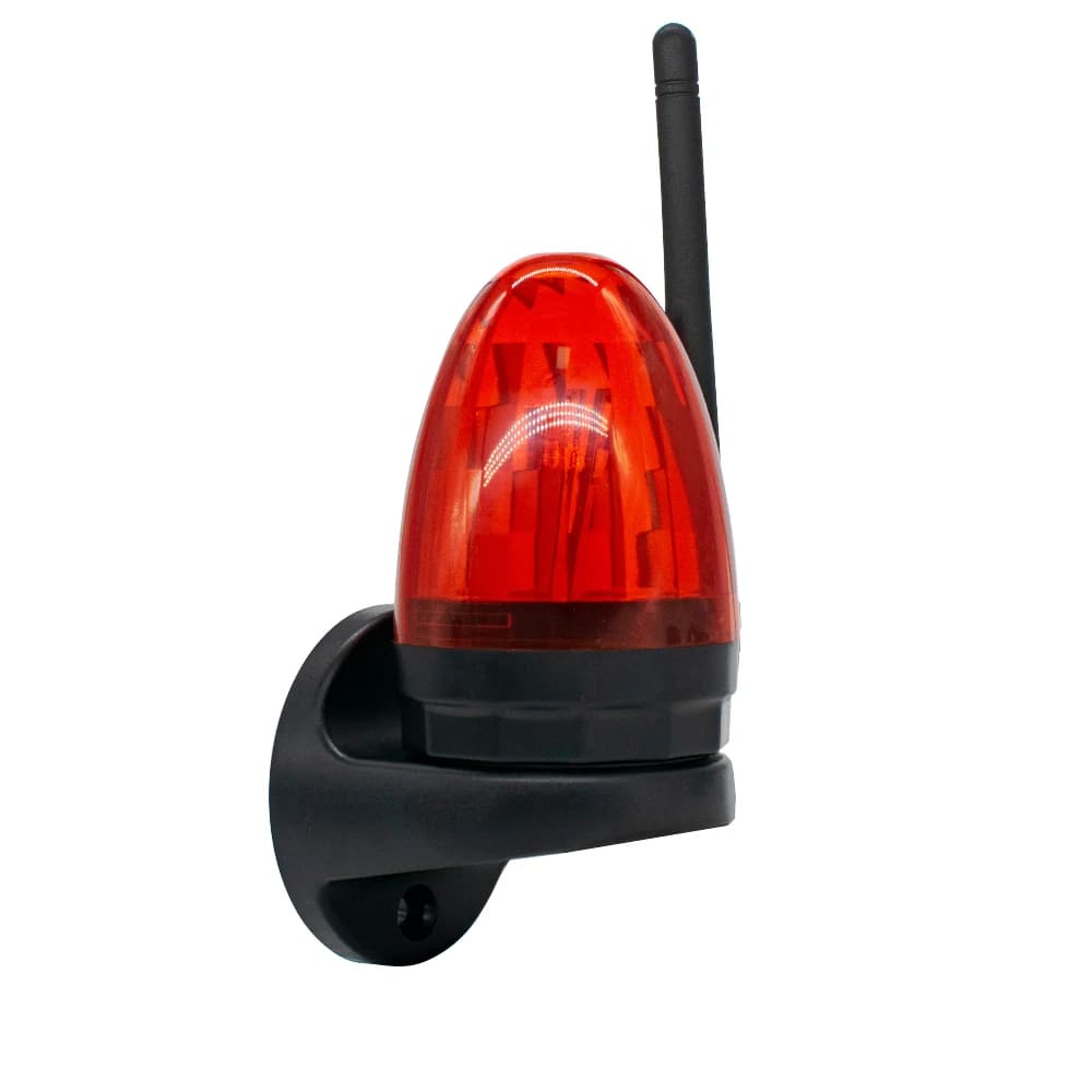 Lampe d'alarme extérieure pour porte de garage