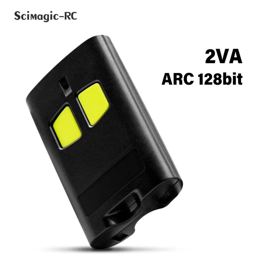Télécommande pour portail de garage TO.GO2VA TO.GO4VA / TO.GO 2WV 4WV avec Rolling Code avancé Emetteur 433.92 MHz