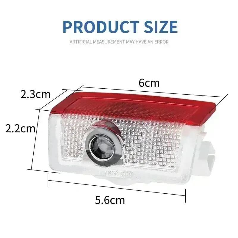 Projecteurs laser HD pour portières de voiture, lampes de bienvenue pour Mercedes Benz A C E GLC GLA GLE W205 TYD-BENC, moulures intérieures