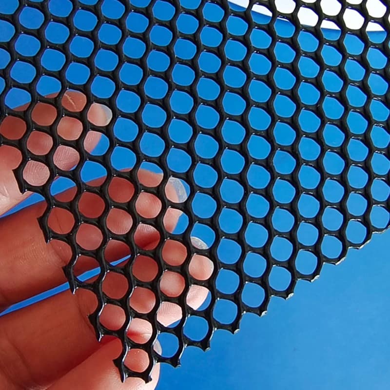 Filet Anti-chute noir pour clôture de jardin