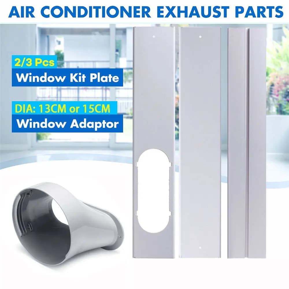 Adaptateur de fenêtre portable en PVC réglable
