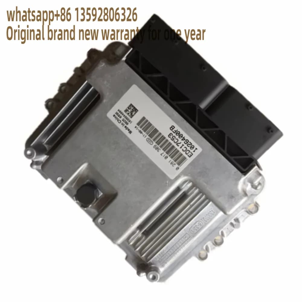 Unité de commande électronique ECU de carte d'ordinateur de moteur Diesel 0281017309 adaptée pour Jac