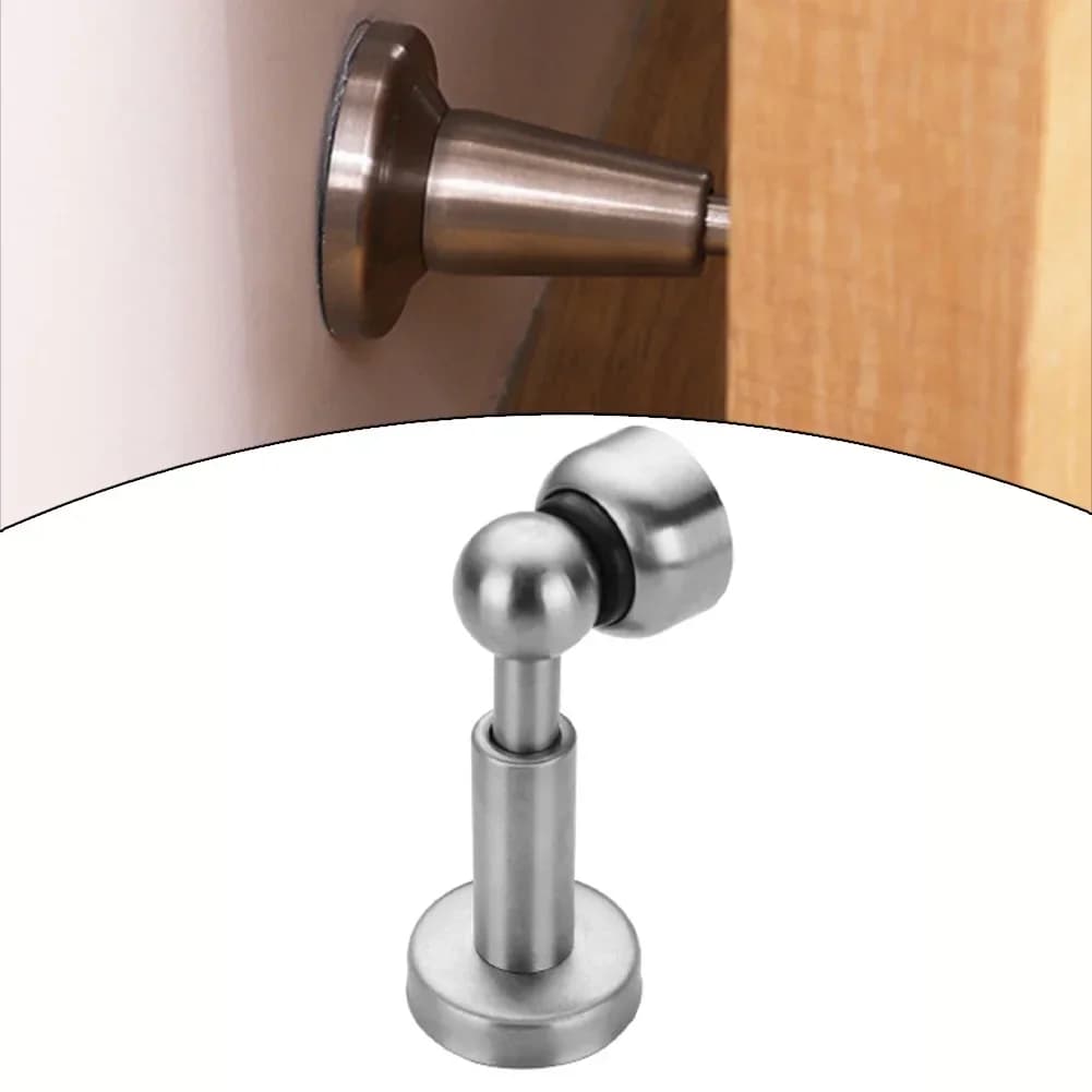 Butoir de porte magnétique en acier inoxydable