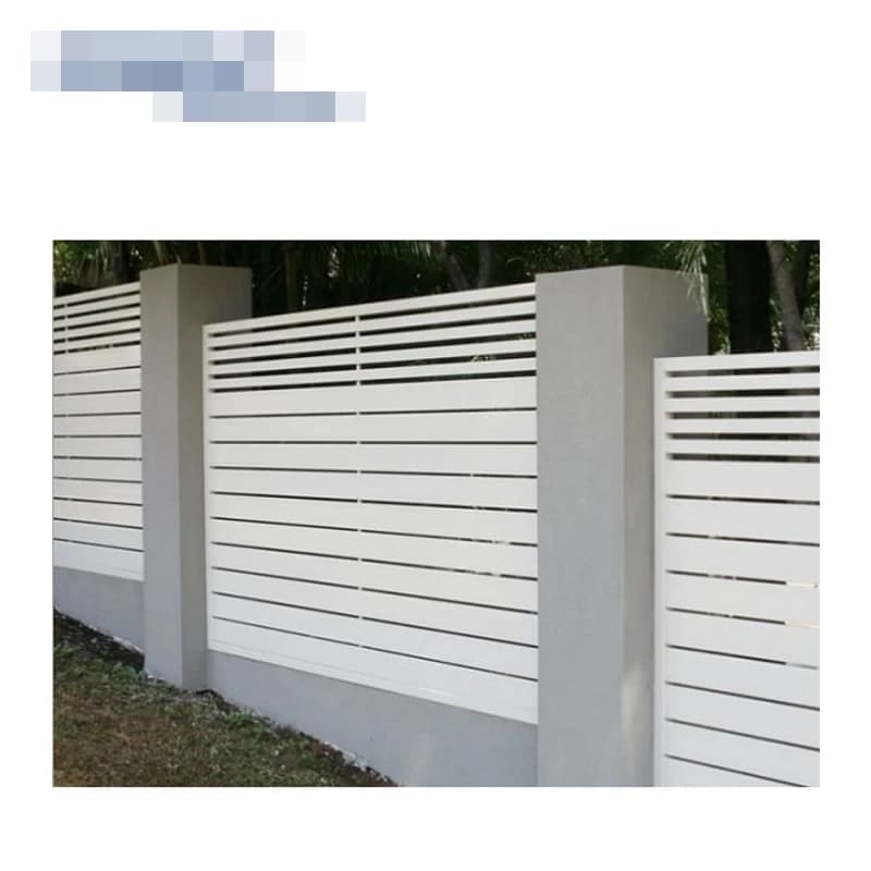 Clôture de confidentialité pour décoration de jardin