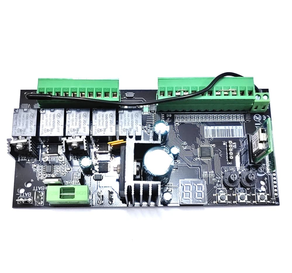 Contrôleur de moteur d'ouverture de portail battant 12V 24VDC compatible avec l'application Tuya Smart Life