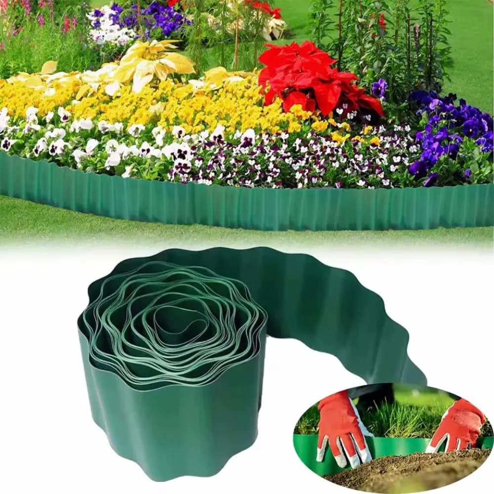 Clôture de jardin en plastique pliable
