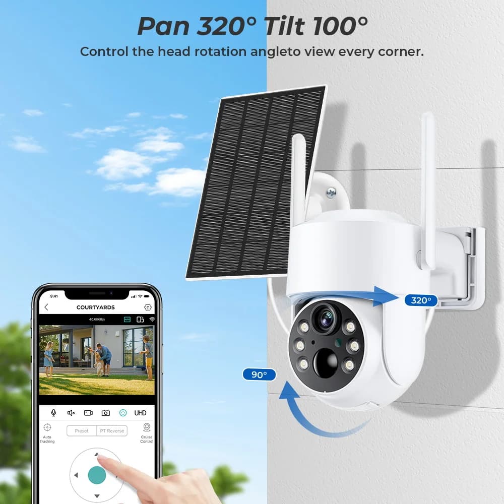 Caméra WiFi PTZ