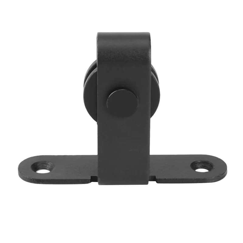 Y51A-2X Kits de quincaillerie pour porte de grange coulissante Rail de suspension monté sur le dessus