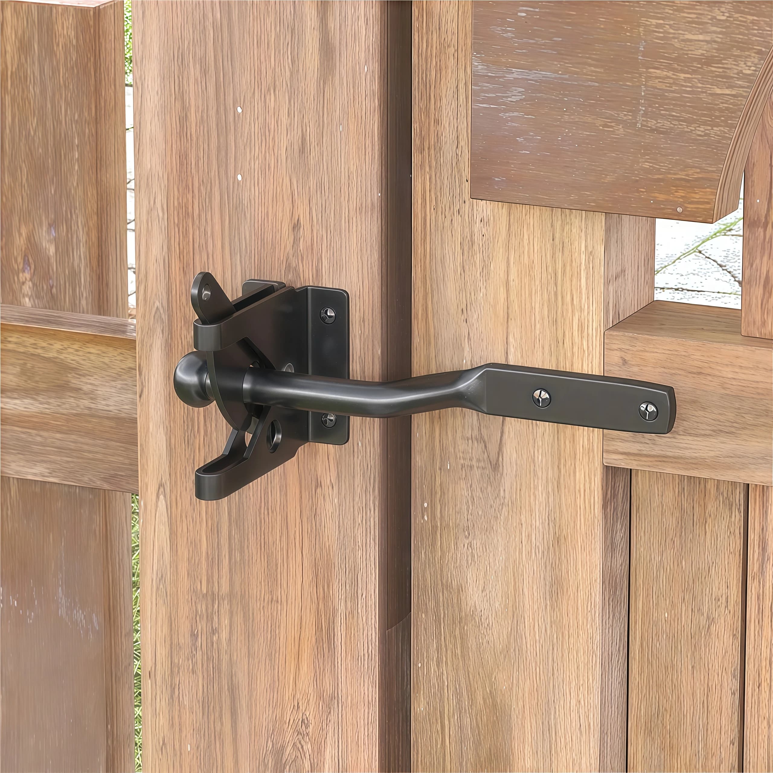 Loquet de portail automatique avec boulon pour clôture de pâturage