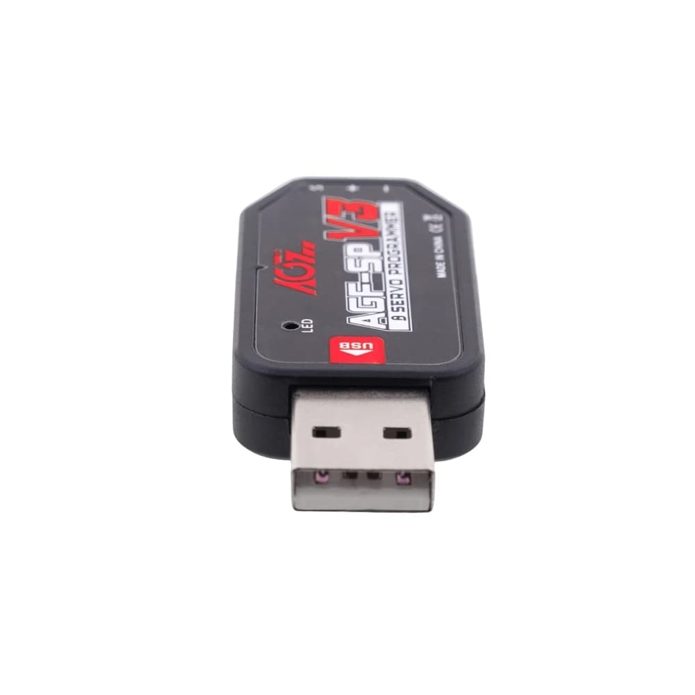 Carte AGF-SPV3 de programme d'USB d'AGFrc utilisée à sœur les paramètres du servo programmable