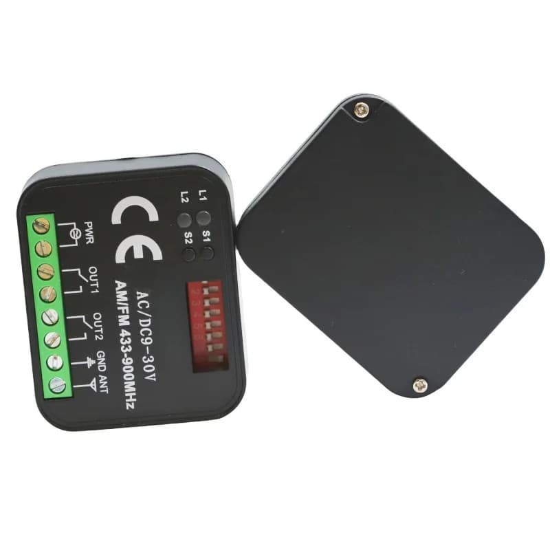 Module récepteur de porte de Garage à 2 canaux