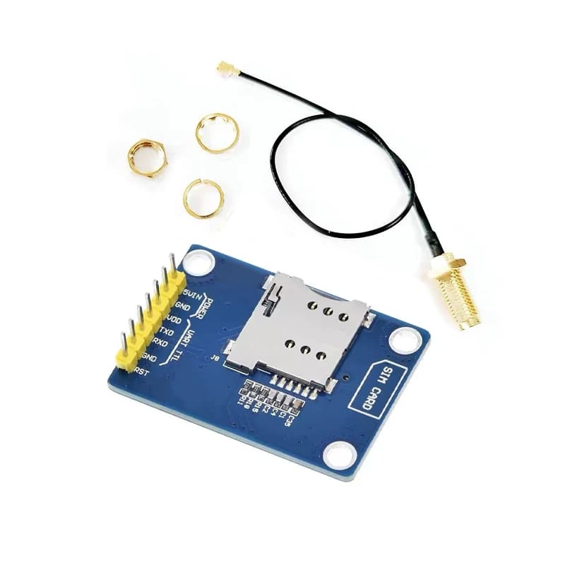 Module SIM800L données SMS GSM GPRS 4 fréquences disponibles port série 5V