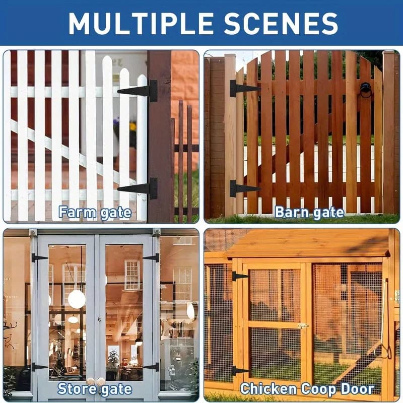 Charnières de porte en forme de T robustes