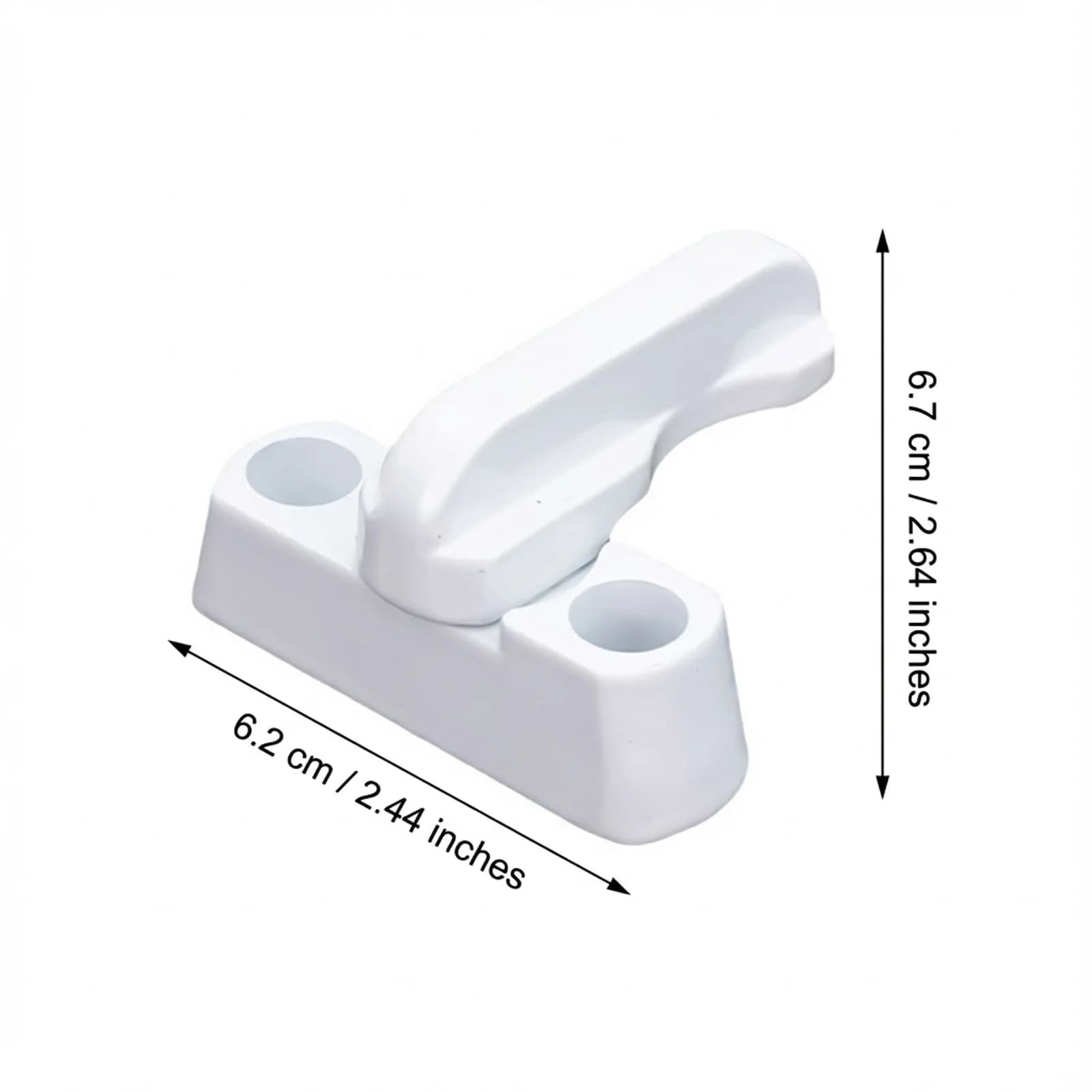 Serrure de fenêtre et de porte de type T pour PVC et alliage d'aluminium