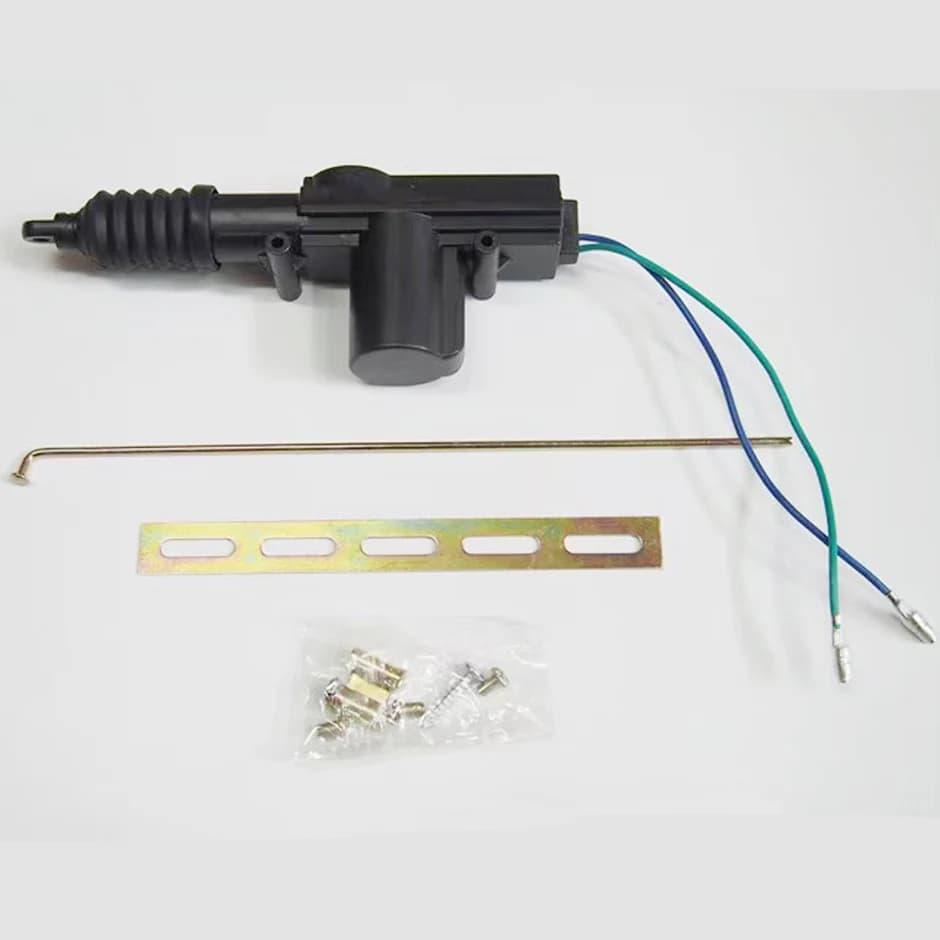Actionneur de système de verrouillage de voiture, Kit de moteur de verrouillage de porte centrale d'automobile, système de verrouillage de puissance robuste 12V, Kit de Type pistolet unique