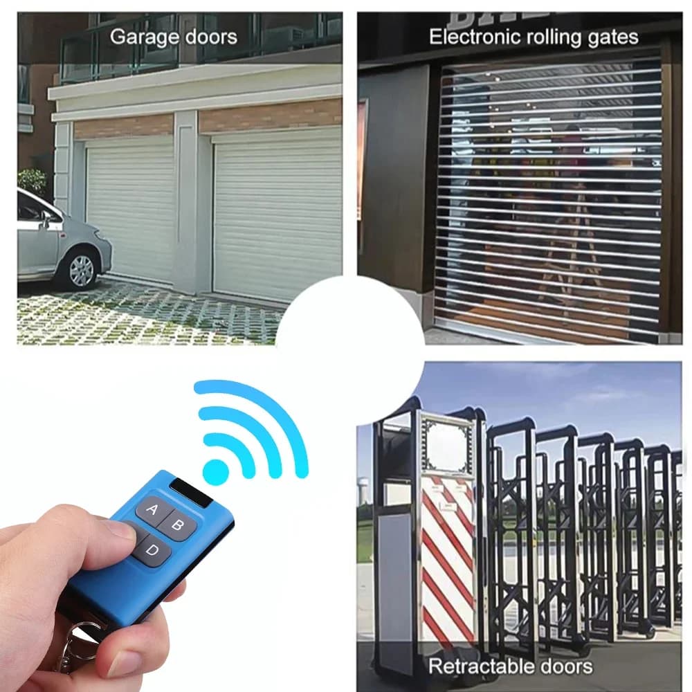 Ouvre-porte de Garage réplication universelle 433mhz