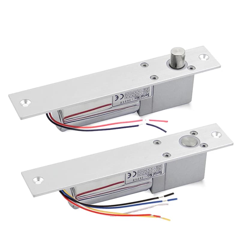Serrure à boulon électrique à sécurité intégrée DC12V