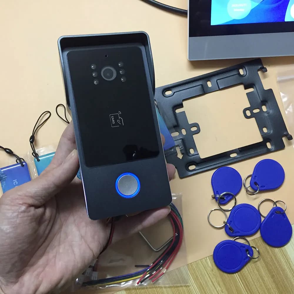 Nouveau système d'interphone vidéo Wifi intelligent à 2 fils Tuya