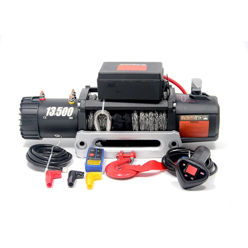 Treuil électrique Vevor 13000lb, treuil Jeep Wrangler, treuil 12v tout-terrain
