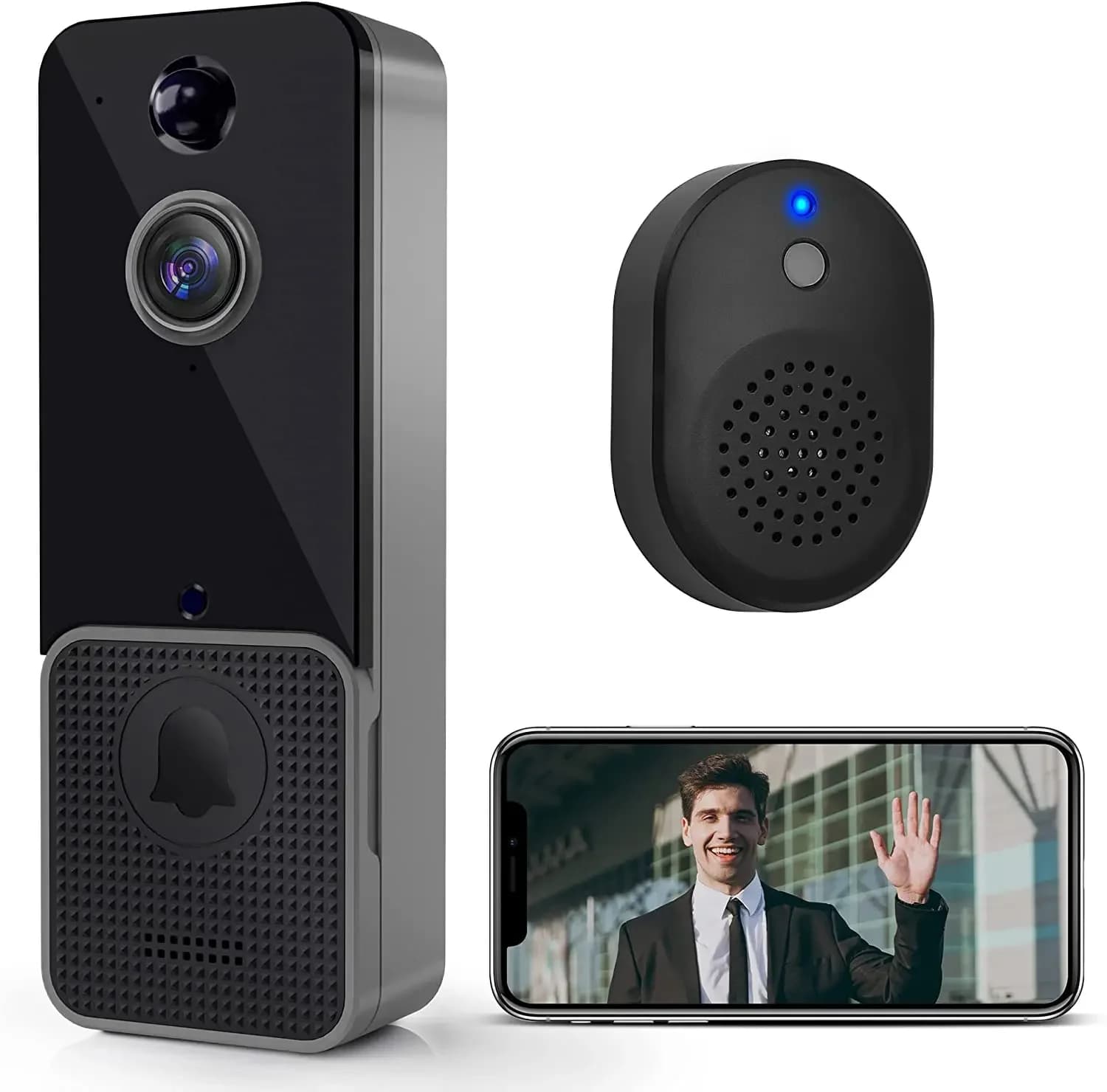 Caméra de sonnette vidéo sans fil WiFi
