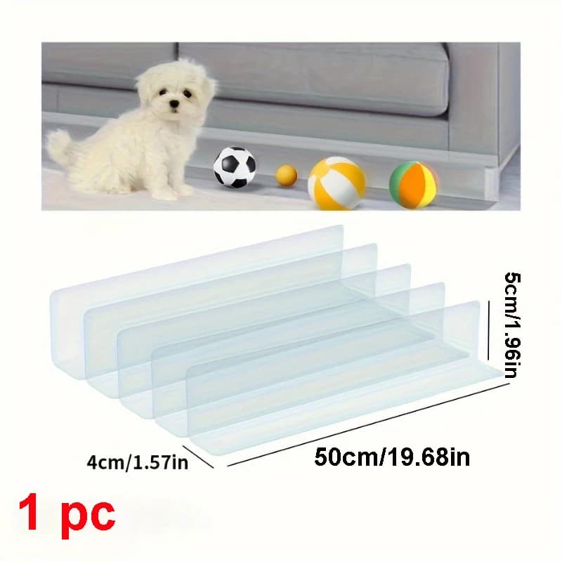 Panneaux de clôture en plastique Transparent