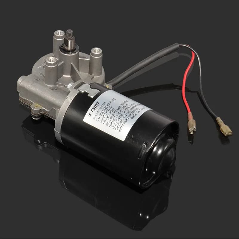 Moteur à engrenages électriques réversibles en métal