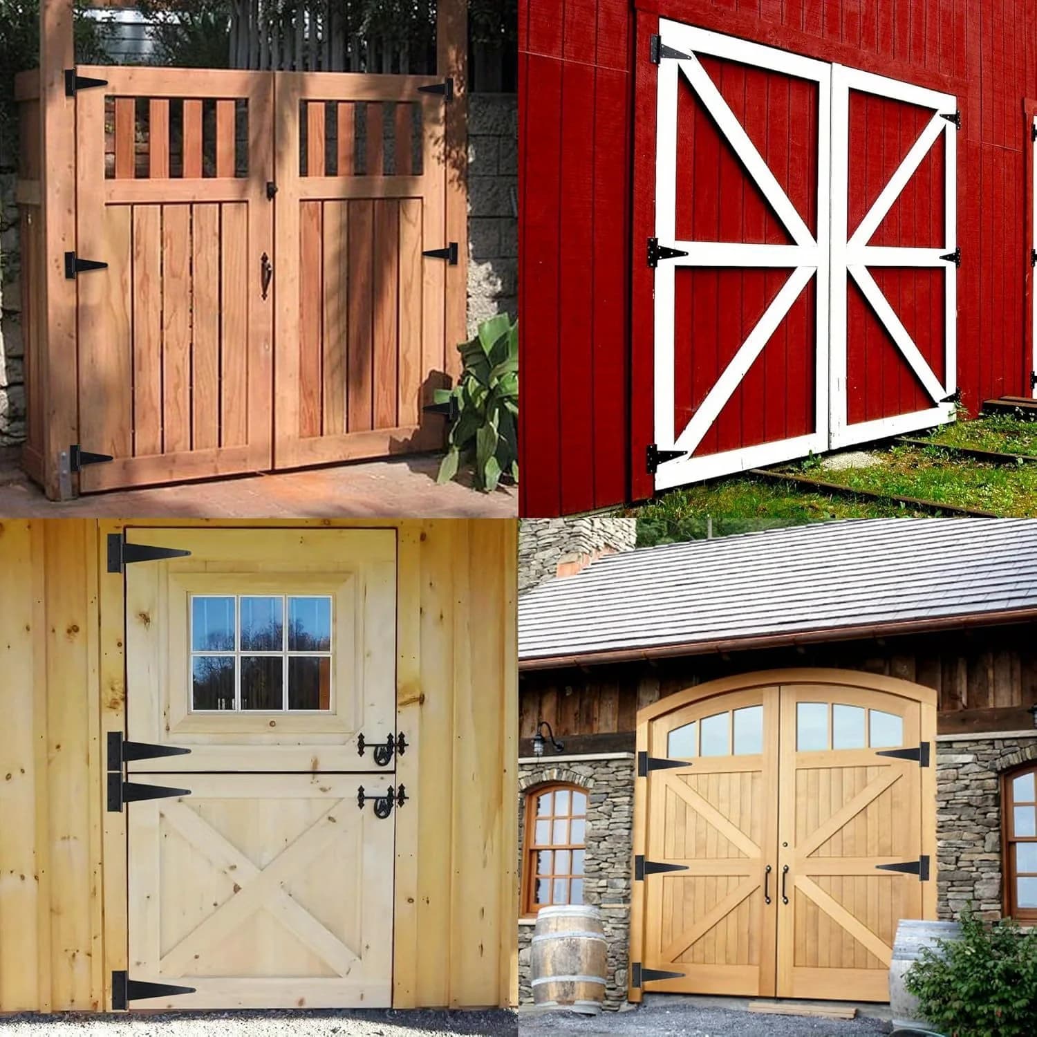Charnières de porte en forme de T robustes