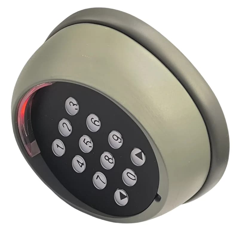Serrure de porte numérique sans fil à code roulant 433/433