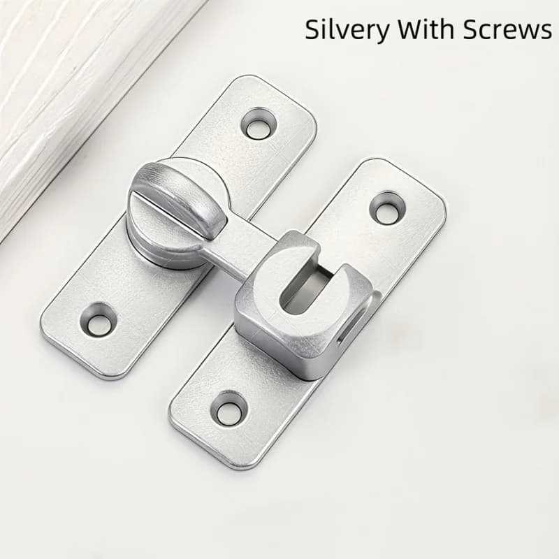 Loquet de porte coulissante robuste en alliage de zinc