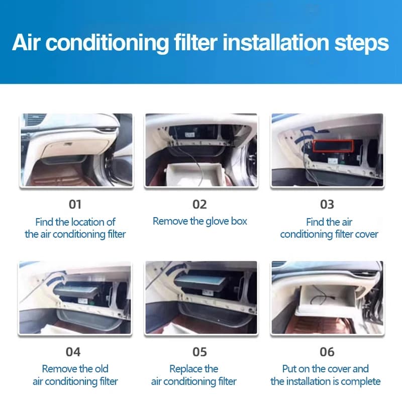 Filtre à air de cabine ABS au charbon actif