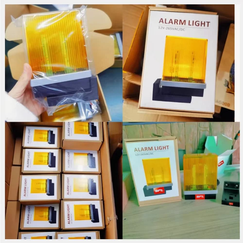 Lampe Flash clignotante 12V-265V AC/DC