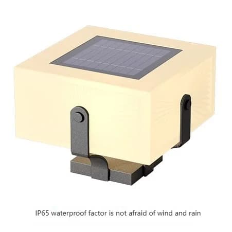 Pilier solaire lumières décor à la maison Villa mur LED lampe extérieure étanche moderne porte jardin éclairage énergie solaire Super lumineux porte