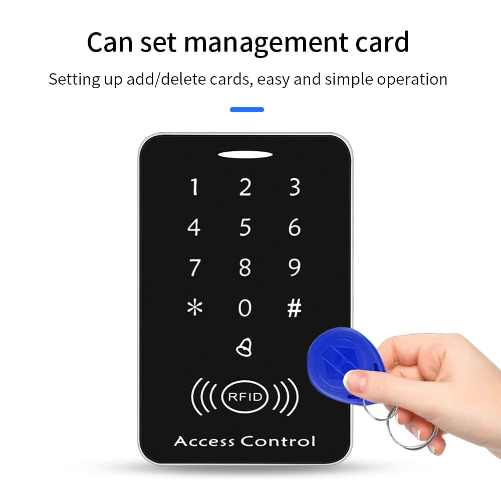 Contrôleur d'accès autonome crypté anti-copie