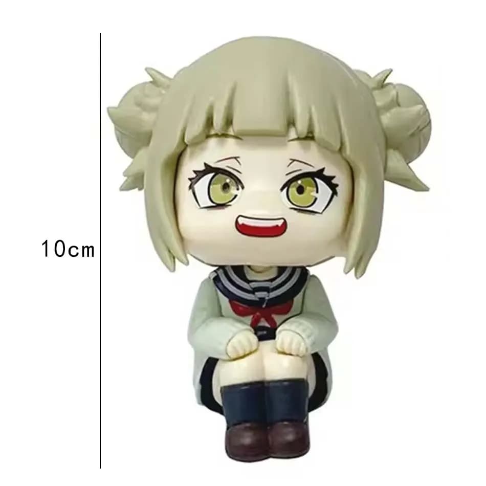 PVC |   (MHA) : Tomura Shigaraki / Izuku Midoriya / Katsuki Bakugo My Hero Academia Figurine PVC Mignonne Chibi |   Jouet de collection
