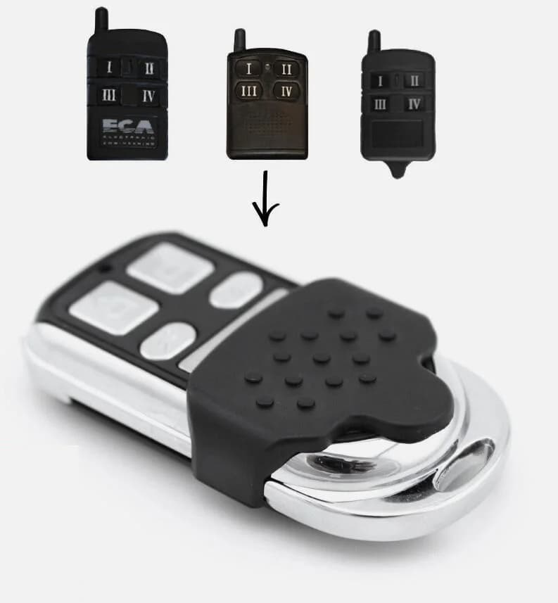 ECA Contrôleur de porte de garage Déterminer l'émetteur pour 81CR 82CR aster CR ACR-6 433.92mhz Télécommande Rolling