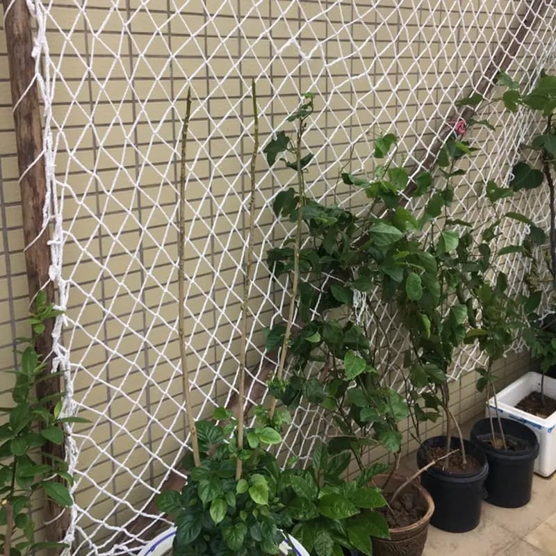 Filet de clôture de sécurité pour animaux de compagnie pour enfants, clôture de sécurité pour la maison, le balcon, les escaliers, le site de construction, la chute, la ULen nylon, la maille, la taill