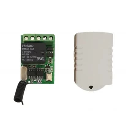 Ouvre-porte avec télécommande, bouton poussoir sans fil RF, interrupteur pour alarme de maison intel