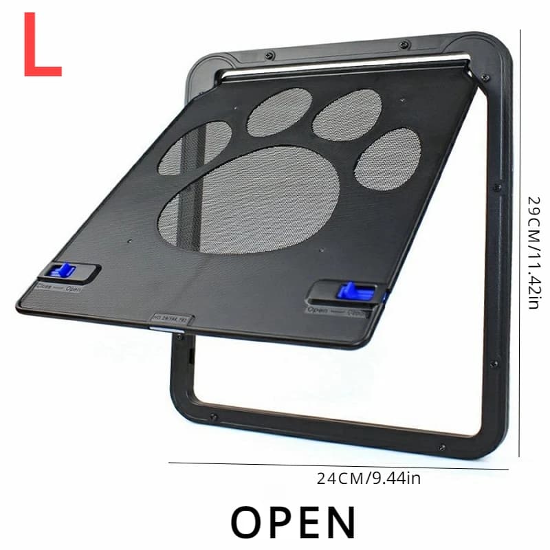 Porte pour animaux de compagnie en plein air chiens chats fenêtre porte maison entrez librement mode