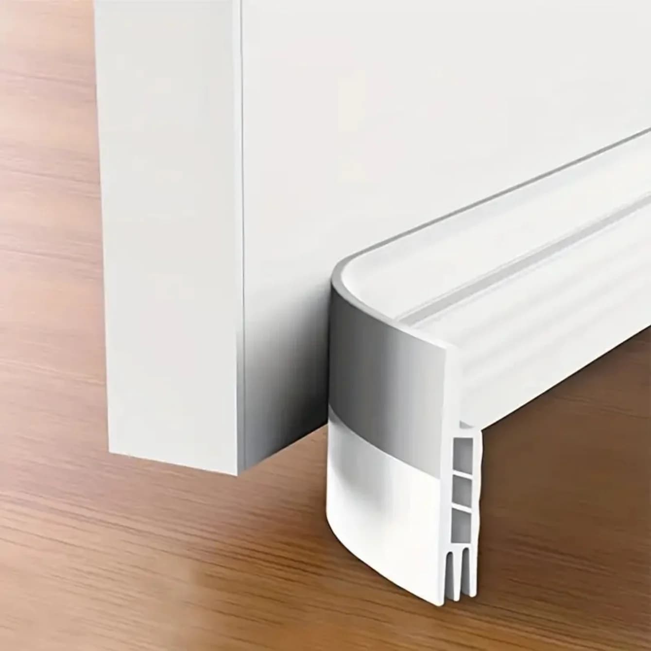 Bande d'étanchéité pour bas de porte, bande d'étanchéité sous la porte, bouchon de tirage, joint de