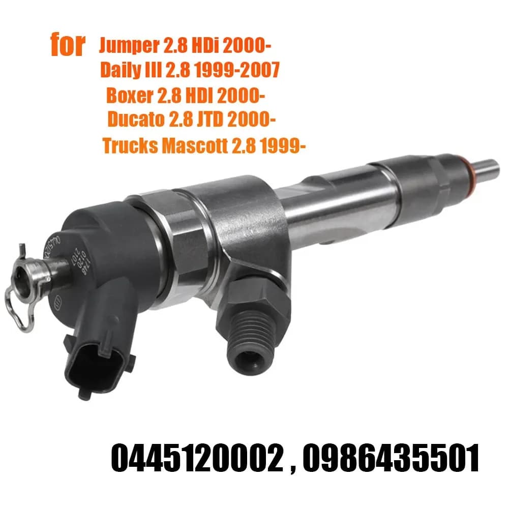 0445120002 Nouvel injecteur de carburant diesel 0986435501 Pour citroën Jumper Iveco Daily Peuge
