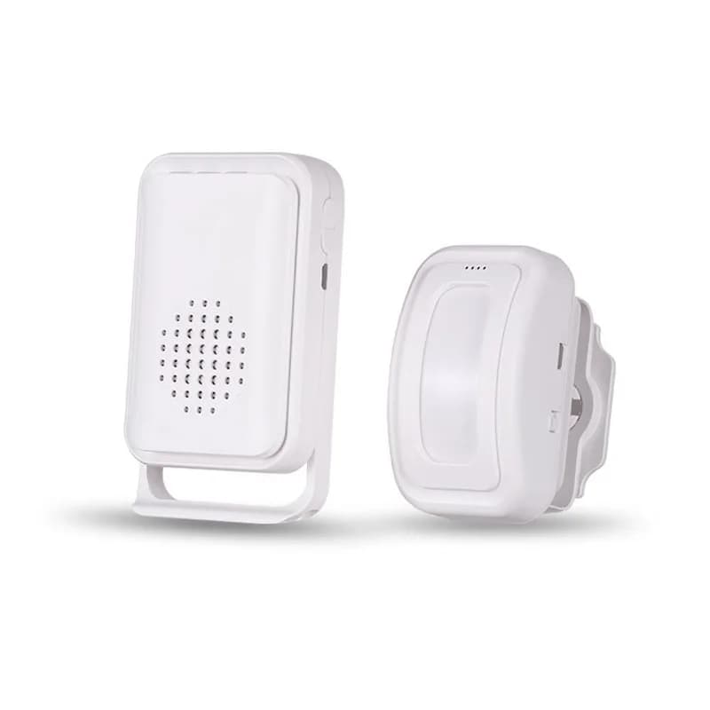 Sonnette de bienvenue sans fil avec capteur de mouvement PIR, alarme à induction, maison, magasin, e