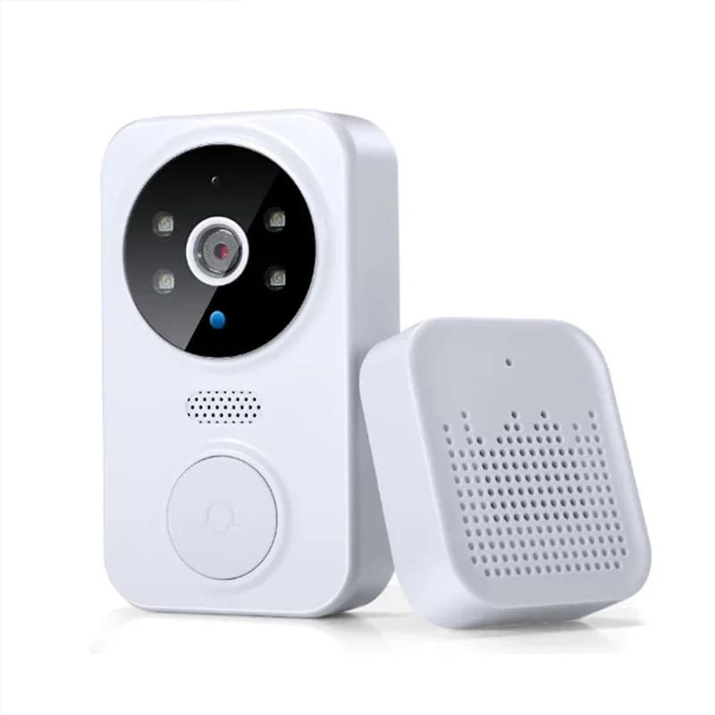 Interphone visuel sans fil WiFi, sonnette Tuya, Surveillance à distance, vidéo intelligente, caméra