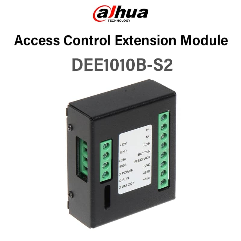 Dahua DEE1010B-S2 Module d'extension de contrôle d'accès pour interphone vidéo contrôle le deuxième